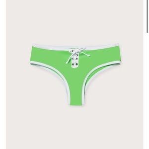 Green sporty bikini bottoms - ookioh amalfi